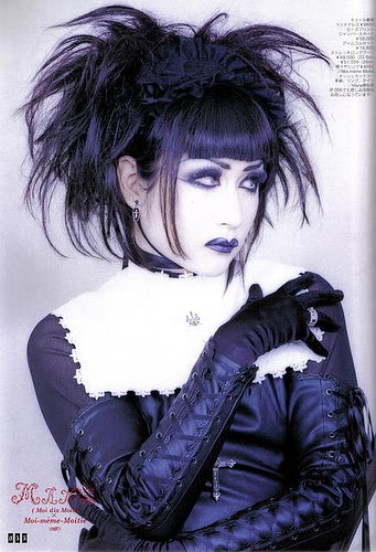 Gothic Hairstyles Expression girl in Japan